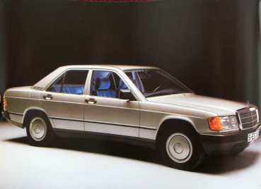 Mercedes-Benz 190 E Modelprogram 1983 Carbrochure (10217)
